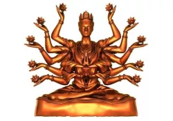 BUDDHA - Wat Plai Laem Temple