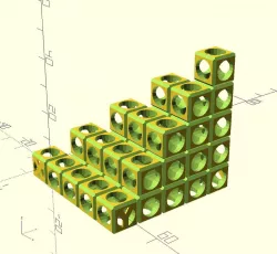 calibration test structure for SLA
