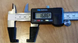 Caliper Extensions for 'lipped' items like brake discs or lids