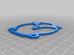 Carburettor Gasket Template for Zenith Carb off Farmall Model A