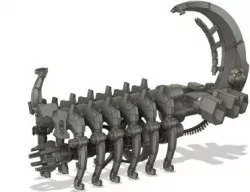 Ciber Space Terminator Heavy Artillery Cannon