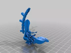 Ciber Space Terminator Pilot in Seat