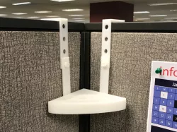 Corner Cubicle Shelf