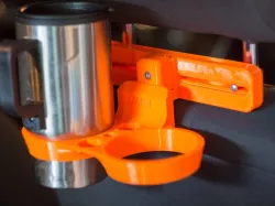 Cup holder for car headrest