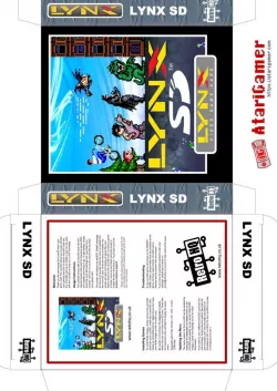 Custom box template for Atari Lynx SD Cart