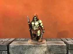 D6Modular Fantasy: Half-Orc Vagabond (28mm/32mm scale)