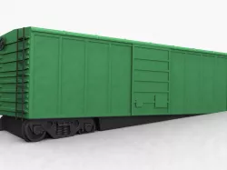 Damaged Boxcar Assembly - 32mm scale / S-Gauge