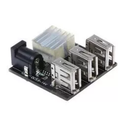 DC-DC USB mini charging module enclosure