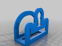 Dish washing sponge wall holder