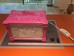 Disney Princesses Lithophane Box 