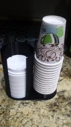 Dixie Coffee Cup and Lid Holder