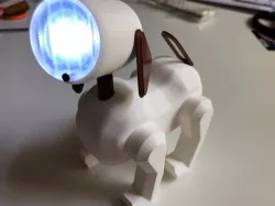 Dog LED lamp