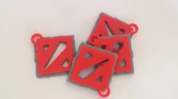 DOTA 2 Logo & Keychain