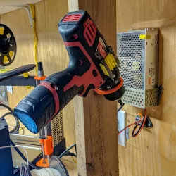 Drill holster/wall mount
