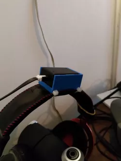 ED tracker, mount for headset