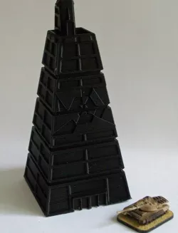 Epic/Battletech scale Office Pyramid