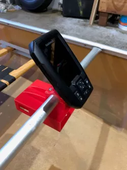 Garmin Striker 4 canoe mount system