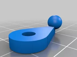 Glass retention clip