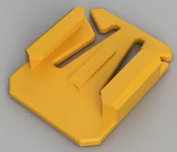 GoPro quick release compatible MOLLE mount