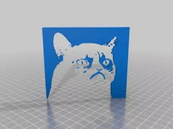 GRUMPY CAT LITHOPHANE humor