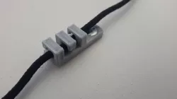 Headphone cord magnetic holder