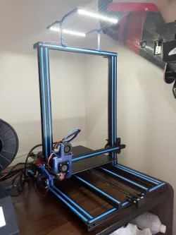 HighLight - Elevated Maximum Clearance LED Mount for 2020 Extrusion and CR-10 Style Printers (Tevo Tornado, Geetech A30)