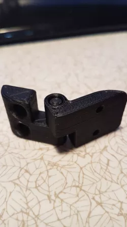 IKEA Lack Enclosure Offset Hinges (Easy remove door and refit)