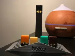 JUUL Vaporizer Docking Station & Flavoured Pod Display by Bazco