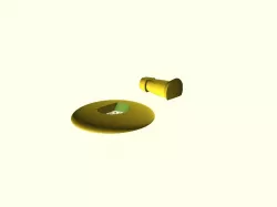 Knock-Off Croc Rivet (2 Parts for strength)