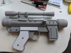 Lando Calrissian's Custom SE-14 Blaster (from Solo: A Star Wars Movie).