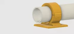 Mount for 16mm VP pipe PVC pipe