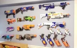 Nerf Wall Hooks