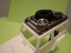 Orlandoo Hunter Roof rack  for Jeep OH35A01 Model 2 / Baca portaequipajes para Jeep Orlandoo 1/35 Modelo 2