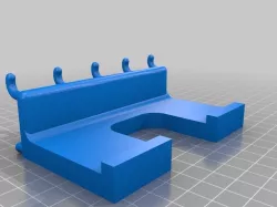 Pegboard hammer holder