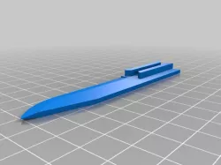 pen spring off blade