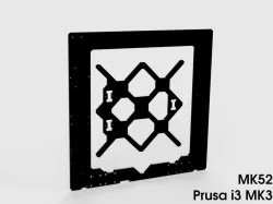 Prusa i3 MK3 & MK2/S frame (MK42/52)
