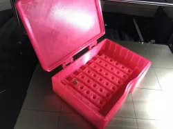 Prusa Nozzle Threaded Holders (Storage Box) 5x8