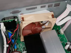 Rigol DP832 replace 80mm stock fan with 92mm