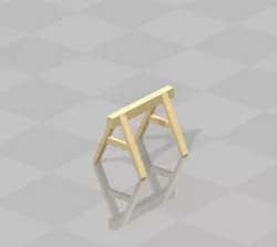 Sawhorse H0 scale