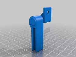 Small hinge for 4mm acrylic sheet