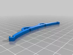 Small Toy Catapult - Improved Bow - Base without Towhole