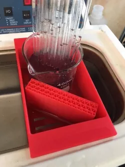 Sonicator basket