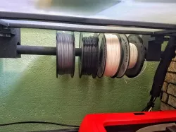 Spool Holder with clamps
