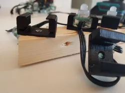 Square Pixel Holder Flat surface