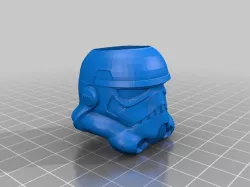 Storm Trooper Helmet boy scout Neckerchief slide
