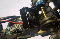 Team associated B6 / B6d / B6.1 / B6.1D rear fan offset block