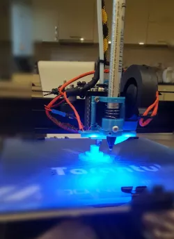 Tevo Tarantula Plotter suport with LED support