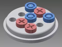 Tic Tac Toe (With Lid)