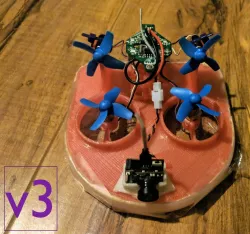 tiny whoov camera mount for eachine tx04 aio