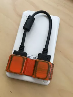 Usb 3 cable holder